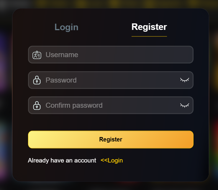 RM666 Game Registration