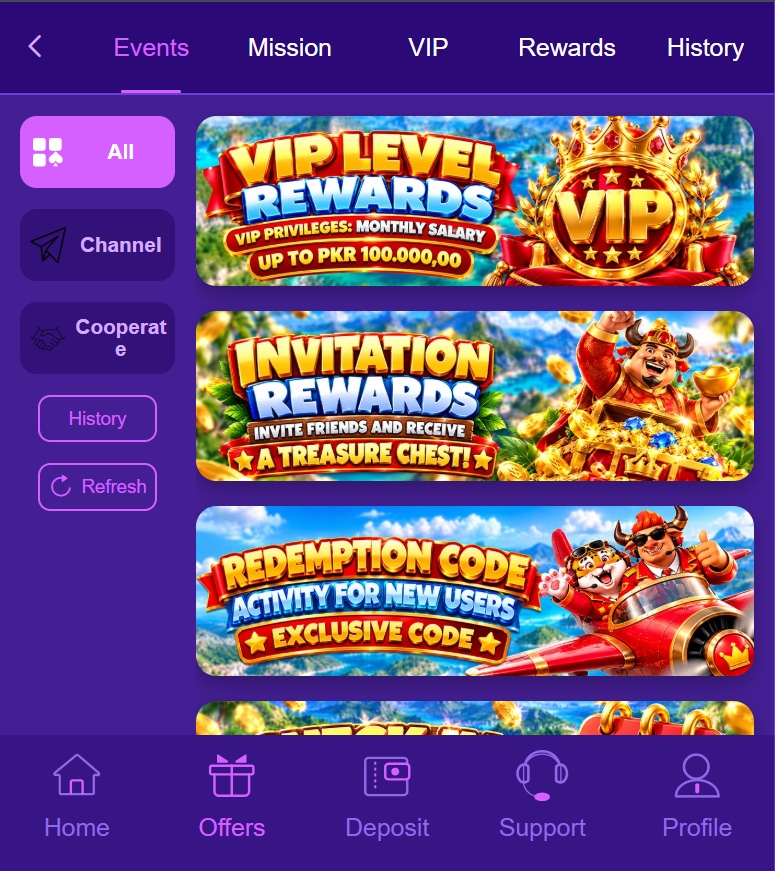 BOO999 Game promotional offers